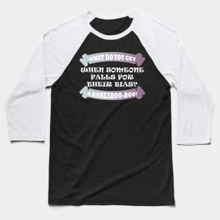 Koreaboo-boo Bias Funny Baseball T-Shirt